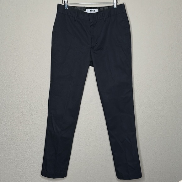 MSGM Men’s Pants Slacks Black Size 40 - Picture 6 of 16